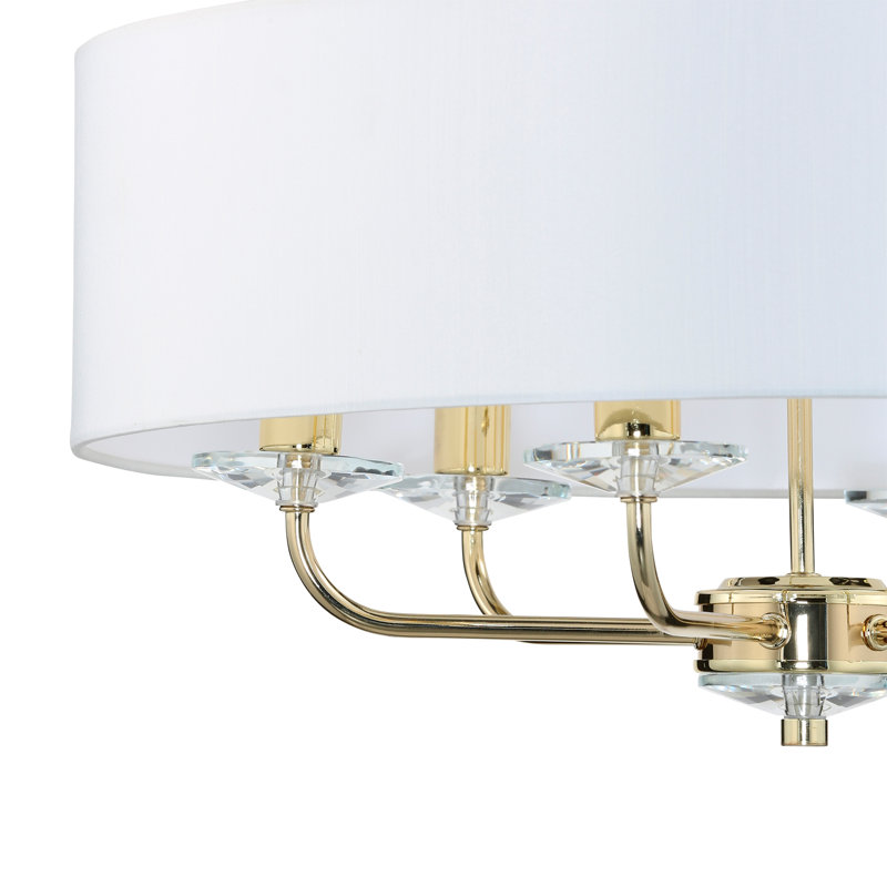 Basilia 3 Light Drum Chandelier Basilia 3 Light Drum Chandelier